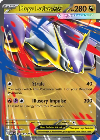 Mega Latias ex 100/188 from Mega Evolution
