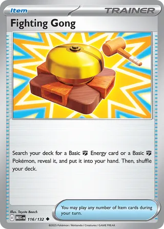 Fighting Gong 116/188 from Mega Evolution