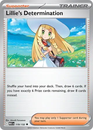 Lillie's Determination 119/188 from Mega Evolution