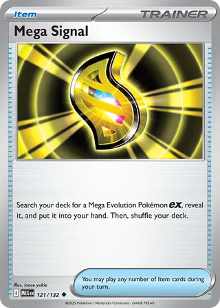 Mega Signal 121/188 from Mega Evolution