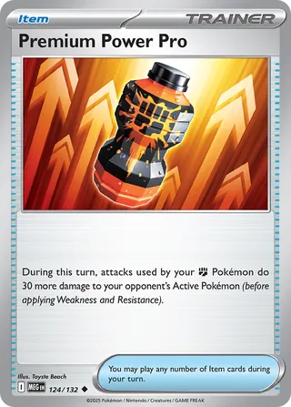 Premium Power Pro 124/188 from Mega Evolution