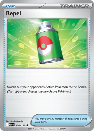 Repel 126/188 from Mega Evolution