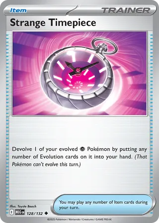 Strange Timepiece 128/188 from Mega Evolution