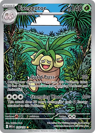 Exeggutor 135/188 from Mega Evolution