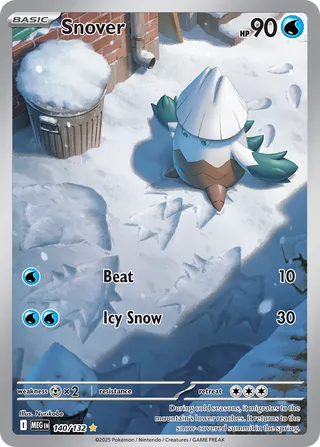 Snover 140/188 from Mega Evolution