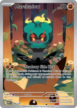 Marshadow 146/188 from Mega Evolution
