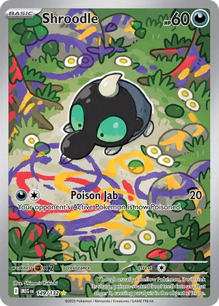Shroodle 149/188 from Mega Evolution