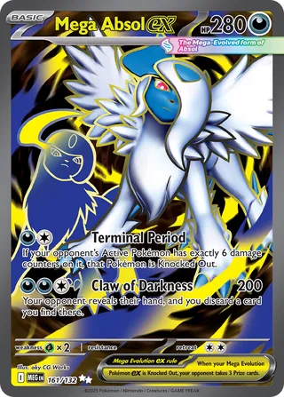 Mega Absol ex 161/188 from Mega Evolution