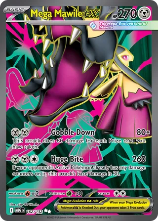Mega Mawile ex 162/188 from Mega Evolution