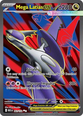 Mega Latias ex 163/188 from Mega Evolution