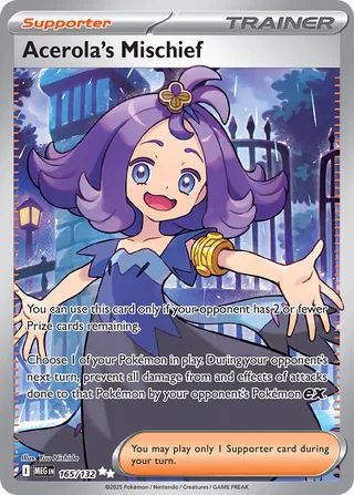 Acerola's Mischief 165/188 from Mega Evolution