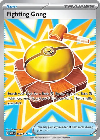 Fighting Gong 168/188 from Mega Evolution