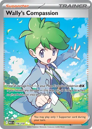 Wally's Compassion 176/188 from Mega Evolution
