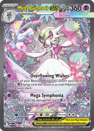 Mega Gardevoir ex 178/188 from Mega Evolution