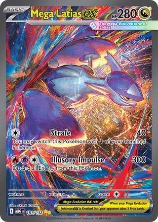 Mega Latias ex 181/188 from Mega Evolution