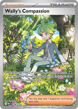 Wally's Compassion 186/188 from Mega Evolution