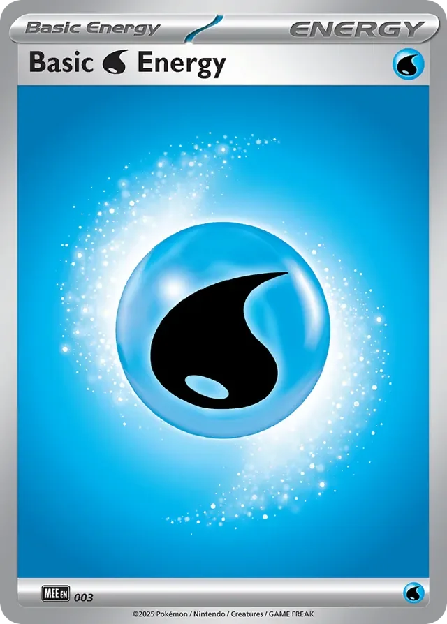 Basic Water Energy 3/16 from Mega Evolution Energies
