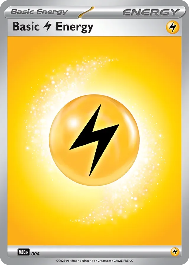 Basic Lightning Energy 4/16 from Mega Evolution Energies