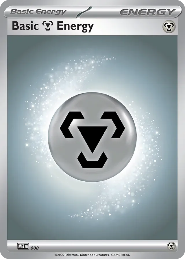 Basic Metal Energy 8/16 from Mega Evolution Energies