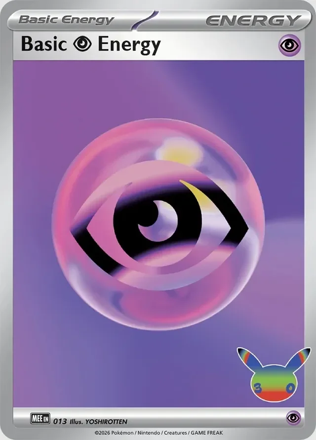 Basic Psychic Energy 13/16 from Mega Evolution Energies