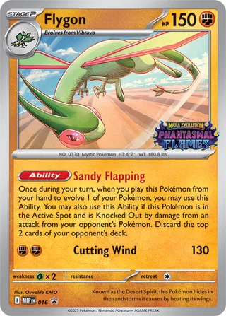 Flygon 16/70 from Mega Evolution Promos