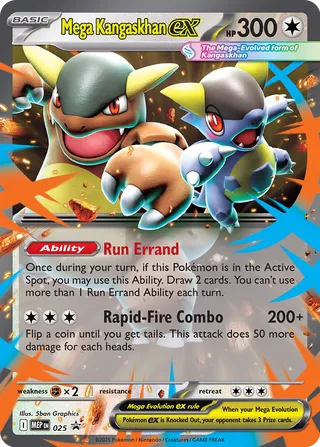 Mega Kangaskhan ex 25/70 from Mega Evolution Promos