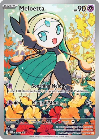 Meloetta 26/70 from Mega Evolution Promos