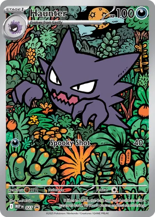 Haunter 27/70 from Mega Evolution Promos