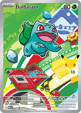 Bulbasaur 37/70 from Mega Evolution Promos