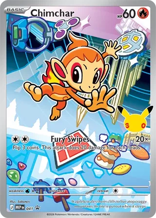 Chimchar 41/70 from Mega Evolution Promos