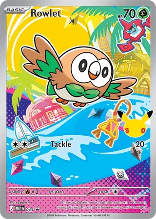 Rowlet 43/70 from Mega Evolution Promos