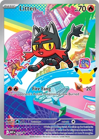 Litten 44/70 from Mega Evolution Promos