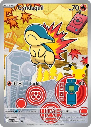 Cyndaquil 47/70 from Mega Evolution Promos