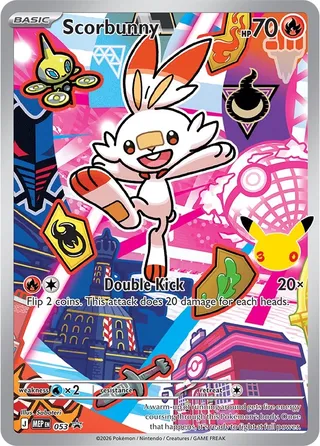 Scorbunny 53/70 from Mega Evolution Promos
