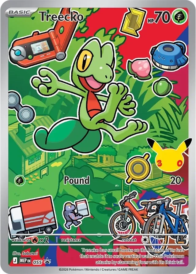 Treecko 55/112 from Mega Evolution Promos