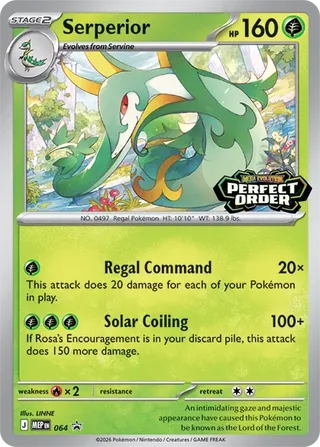 Serperior 64/70 from Mega Evolution Promos