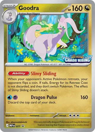 Goodra 77/70 from Mega Evolution Promos