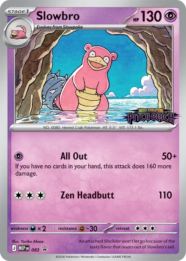 Slowbro 83/112 from Mega Evolution Promos