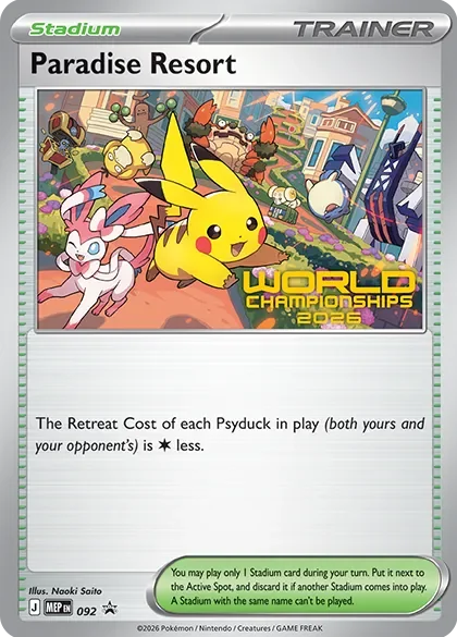 Paradise Resort 92/112 from Mega Evolution Promos
