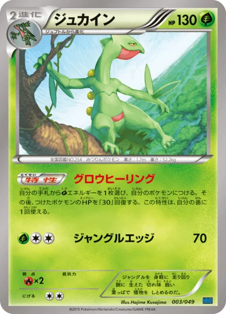 Sceptile 3/49 from M Master Deck Build Box Speed Style