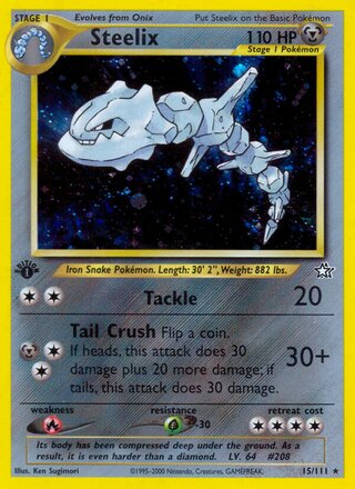 Steelix 15/111 from Neo Genesis