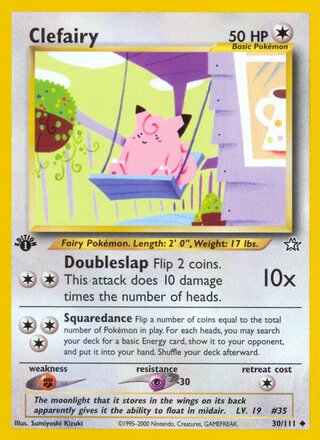 Clefairy 30/111 from Neo Genesis
