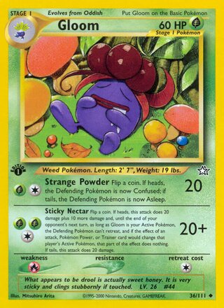 Gloom 36/111 from Neo Genesis