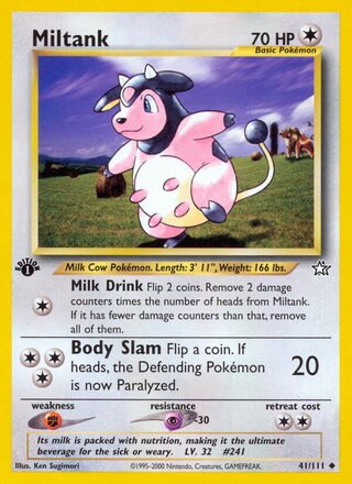 Miltank 41/111 from Neo Genesis