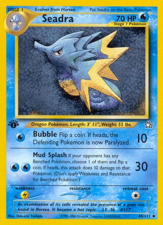 Seadra 48/111 from Neo Genesis