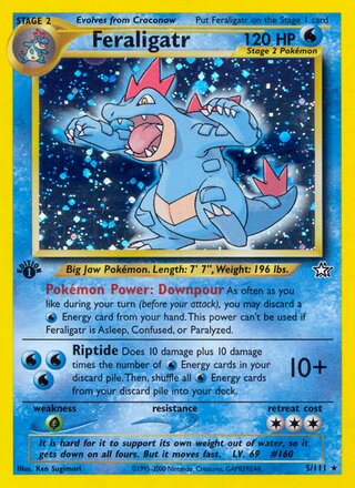Feraligatr 5/111 from Neo Genesis