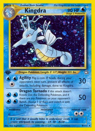 Kingdra 8/111 from Neo Genesis