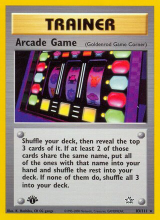 Arcade Game 83/111 from Neo Genesis