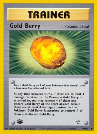 Gold Berry 93/111 from Neo Genesis
