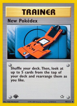 New Pokédex 95/111 from Neo Genesis